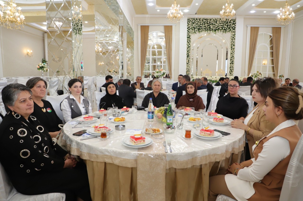 Neftçalada Beynəlxalq Müəllimlər Günü ilə bağlı tədbir keçirilib - FOTOLAR